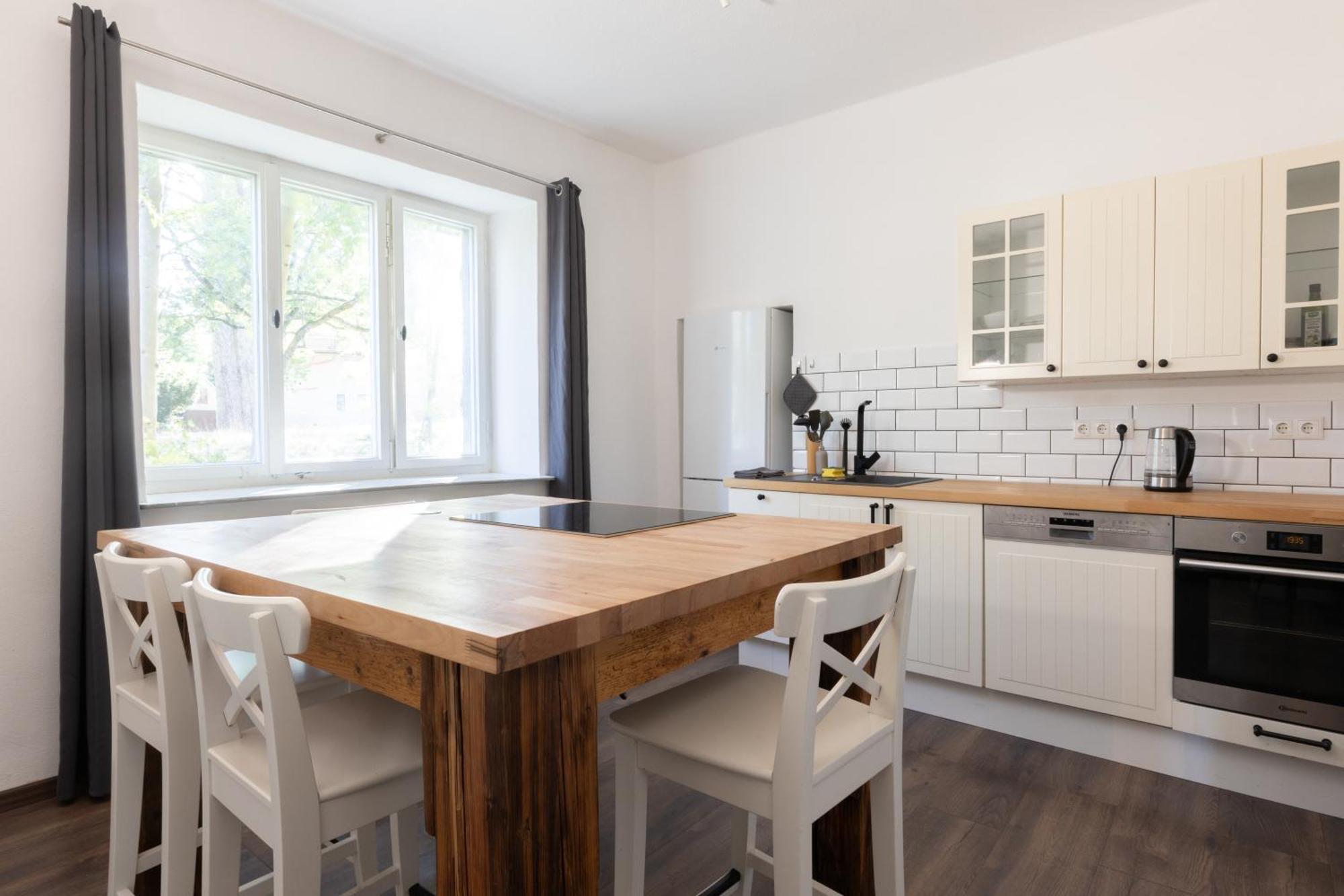 Urige Wohnung Mit Zwei Betten Und Genialer Kueche Mugeln ภายนอก รูปภาพ